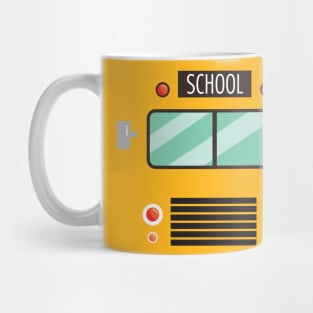 School Bus Costume Shirt Halloween Costume Mug